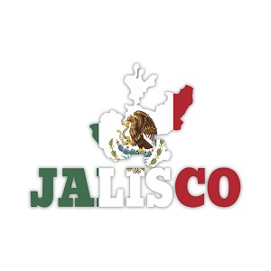 Jalisco Mexico   Precision Cut Decal
