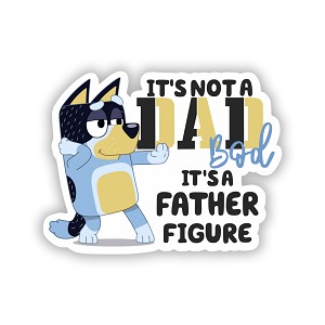 It's not a dad BOD, It's a Father Figure   Precision Cut Decal