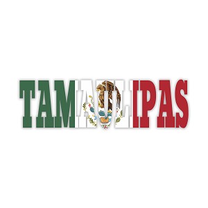 Tamaulipas Mexico   Precision Cut Decal 