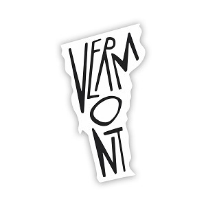 Vermont VT State Pride   Precision Cut Decal 