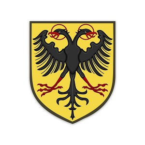 Holy Roman Empire Medieval Coat of Arms   Precision Cut Decal