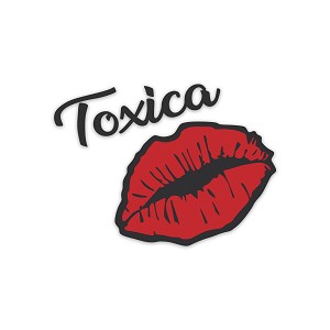 Toxica   Precision Cut Decal