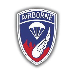 Infantry Airborne Rakkasans Army   Precision Cut Decal