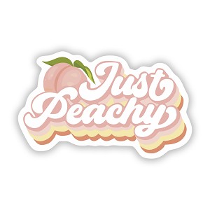 Just Peachy  Precision Cut Decal