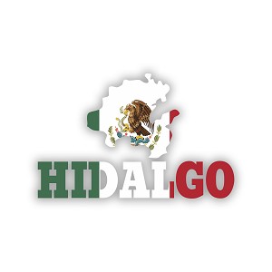 Hidalgo HGO Mexico Precision Cut Decal