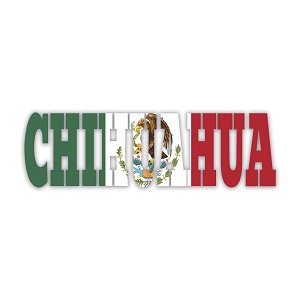 Chihuahua Mexico  Precision Cut Decal