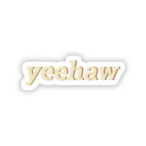 Yeehaw  Precision Cut Decal