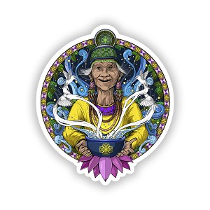 Ayahuasca Shaman  Precision Cut Decal