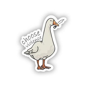 Choose Violence   Precision Cut Decal