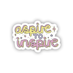 Aspire to Inspire  Precision Cut Decal