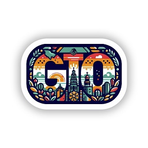 Mexican Attractions Pride Guanajuato GTO   Precision Cut Decal