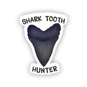 Shark Tooth Hunter   Precision Cut Decal