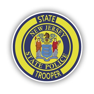 New Jersey State Trooper   Precision Cut Decal