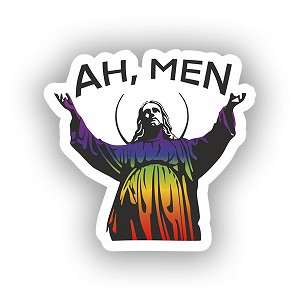 Ah Men  Precision Cut Decal