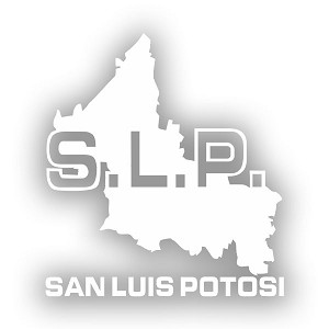 San Luis Potosi Mexico SLP  Precision Cut Decal
