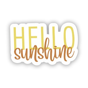 Hello Sunshine   Precision Cut Decal