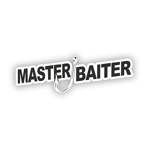 Master Baiter Fishing   Precision Cut Decal