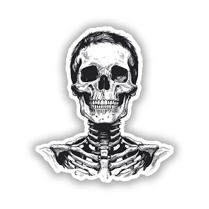 Skeleton   Precision Cut Decal
