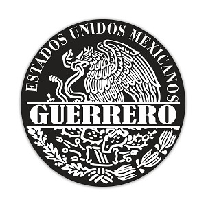 Guerrero Mexico GRO Precision Cut Decal