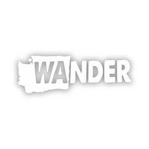 Washington State Wander   Precision Cut Decal