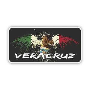 Veracruz Mexico  Precision Cut Decal