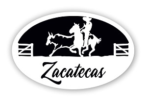 Zacatecas Coleadero Mexico Sticker (Peel' N Stick)
