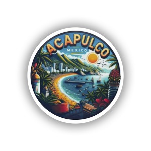Acapulco Mexico  Sticker (Peel' N Stick)