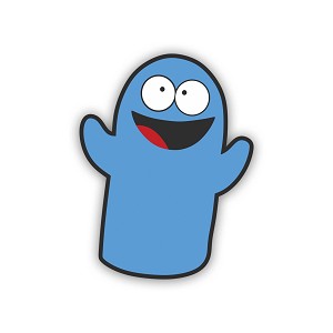 Bloo Ghost Precision Cut Decal