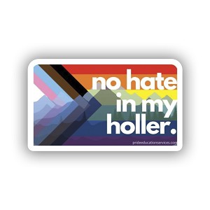 No hate in my hollerr Precision Cut Decal