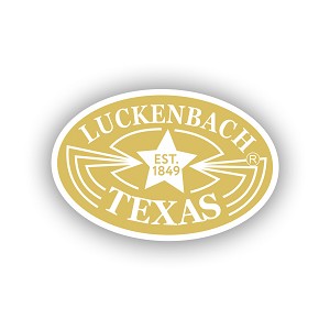 Luckenbach Texas  Sticker (Peel' N Stick)