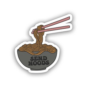 Send Noods   Sticker (Peel' N Stick)