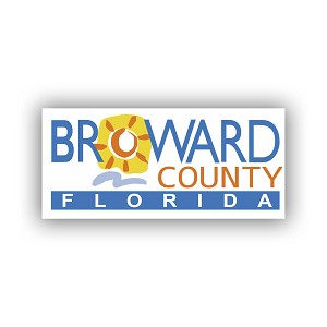 Broward County Florida  Sticker (Peel N'Stick)