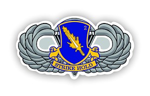 2nd Battalion 504th  Precision Cut Decal