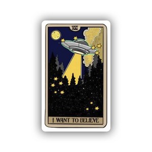 I Want to Believe  Sticker (Peel N'Stick)