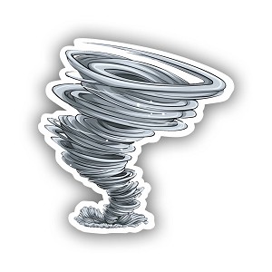 Tornado Twister  Sticker (Peel N'Stick)