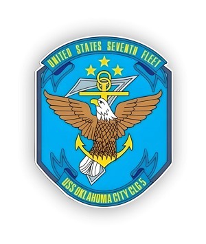 7th Fleet USS  Sticker (Peel N'Stick)