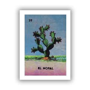 El Nopal Loteria  Precision Cut Decal