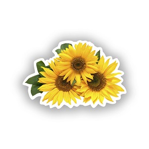 Sunflower Precision Cut Decal