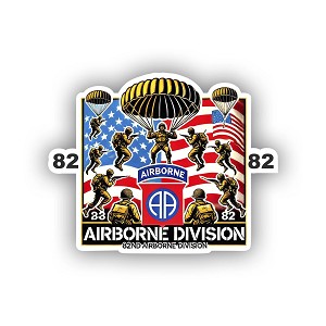 82nd Airborne Division  Precision Cut Decal