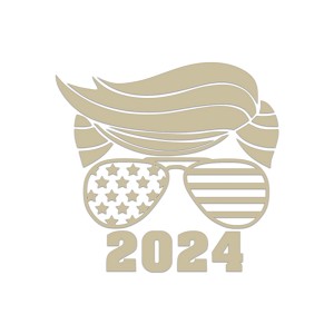 Trump Biden Precision Cut Decal