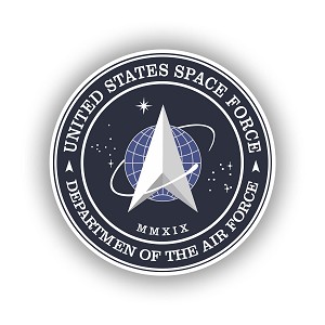 United States Space Force  Precision Cut Decal