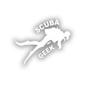 Scuba Geek   Precision Cut Decal