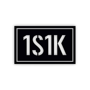 1S1K , One Shot One Kill (Black) Presicion Cut Decal