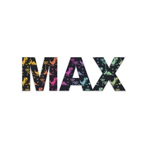 MAX.  Precision Cut Decal