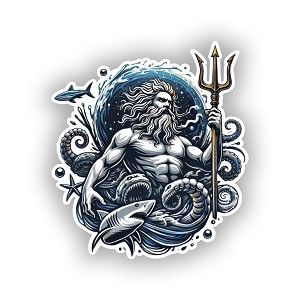 Poseidon  Precision Cut Decal
