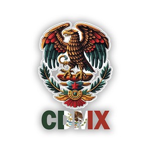 Pride Eagle Mexico City CDMX Mexico PatrioticPrecision Cut Decal