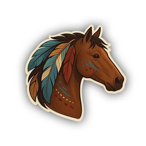 American Horse Precision Cut Decal