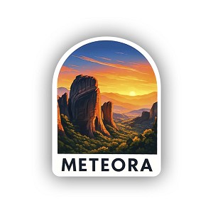 Meteora Sunrise Precision Cut Decal