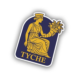 Tyche Greek Goddess  Precision Cut Decal