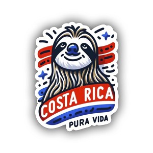 Pura Vida Tropical Adventure  Precision Cut Decal